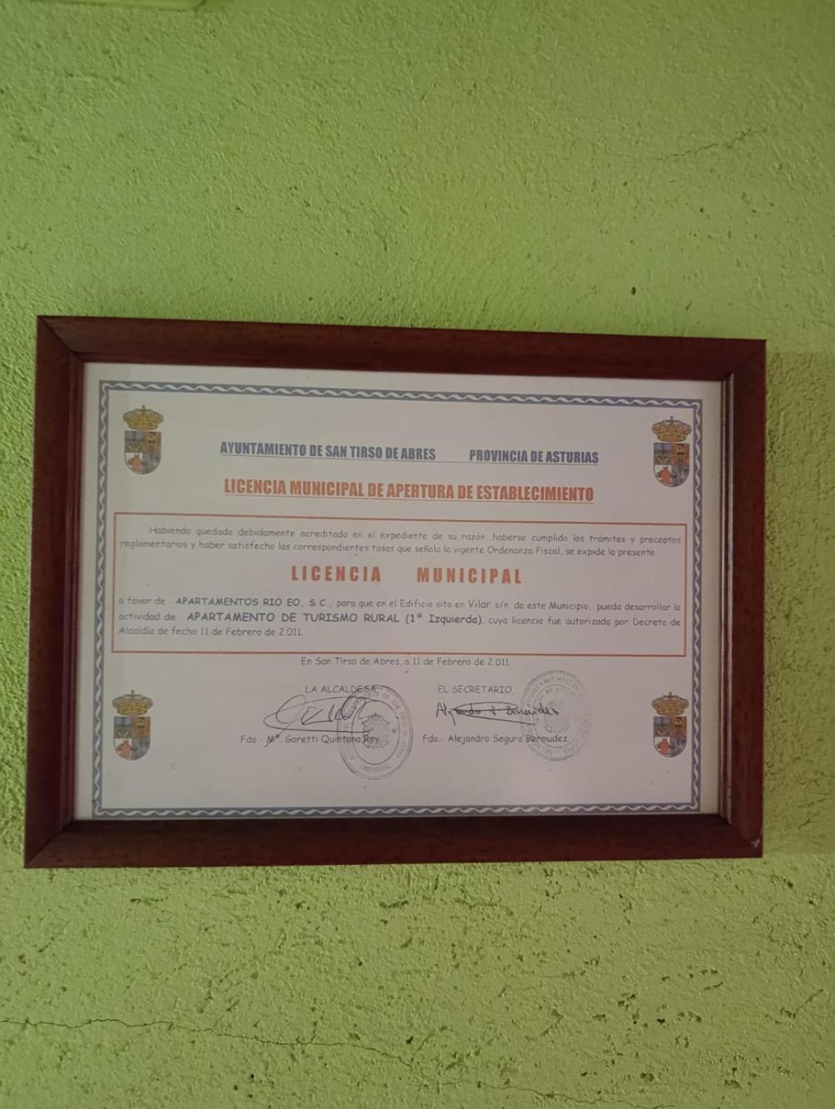 Apartamentos Rio Eo San Tirso de Abres Екстер'єр фото